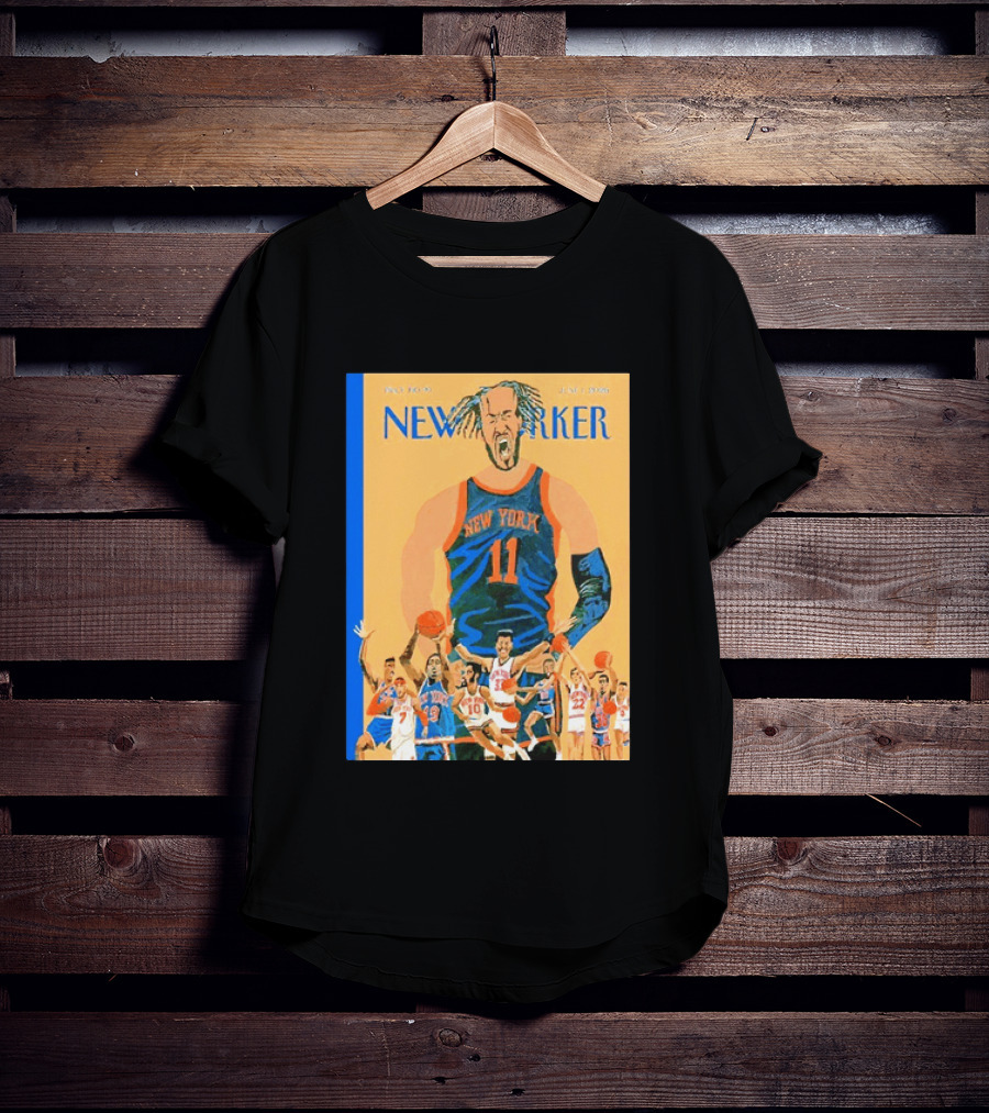 Kings Of New York Jalen Brunson New York Knicks New Yorker Issue Jan 1 2024 Basketball Players T-Shirt