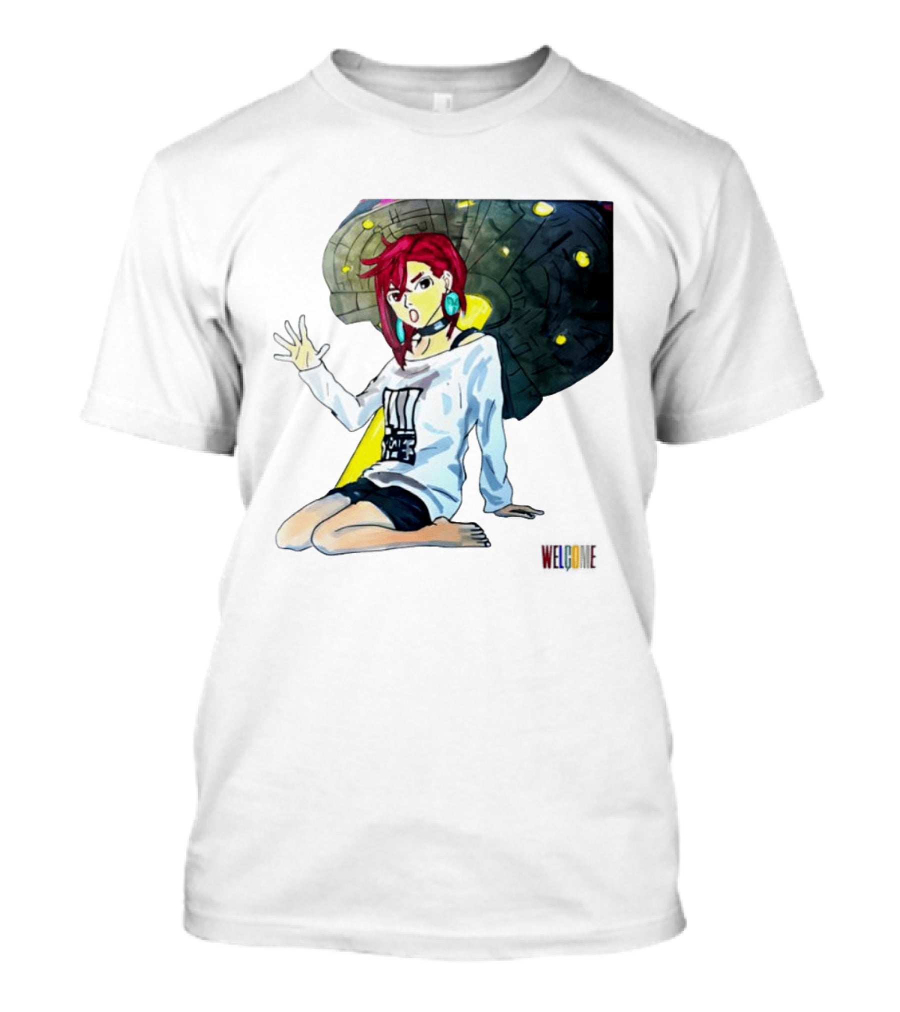 Ayase Momo UFO Anime Welcome T-Shirt