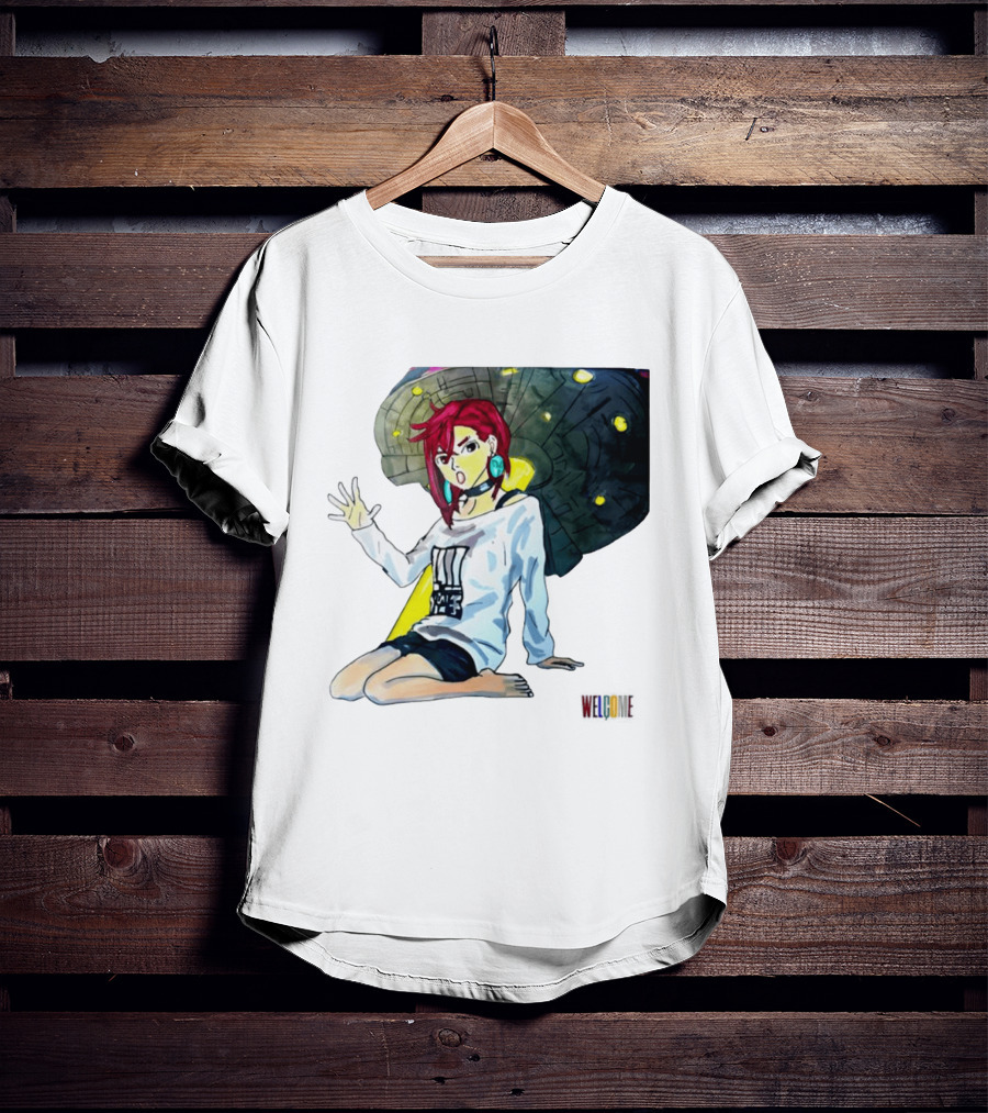 Ayase Momo UFO Anime Welcome T-Shirt
