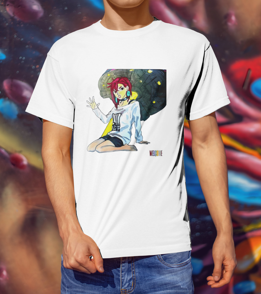 Ayase Momo UFO Anime Welcome T-Shirt