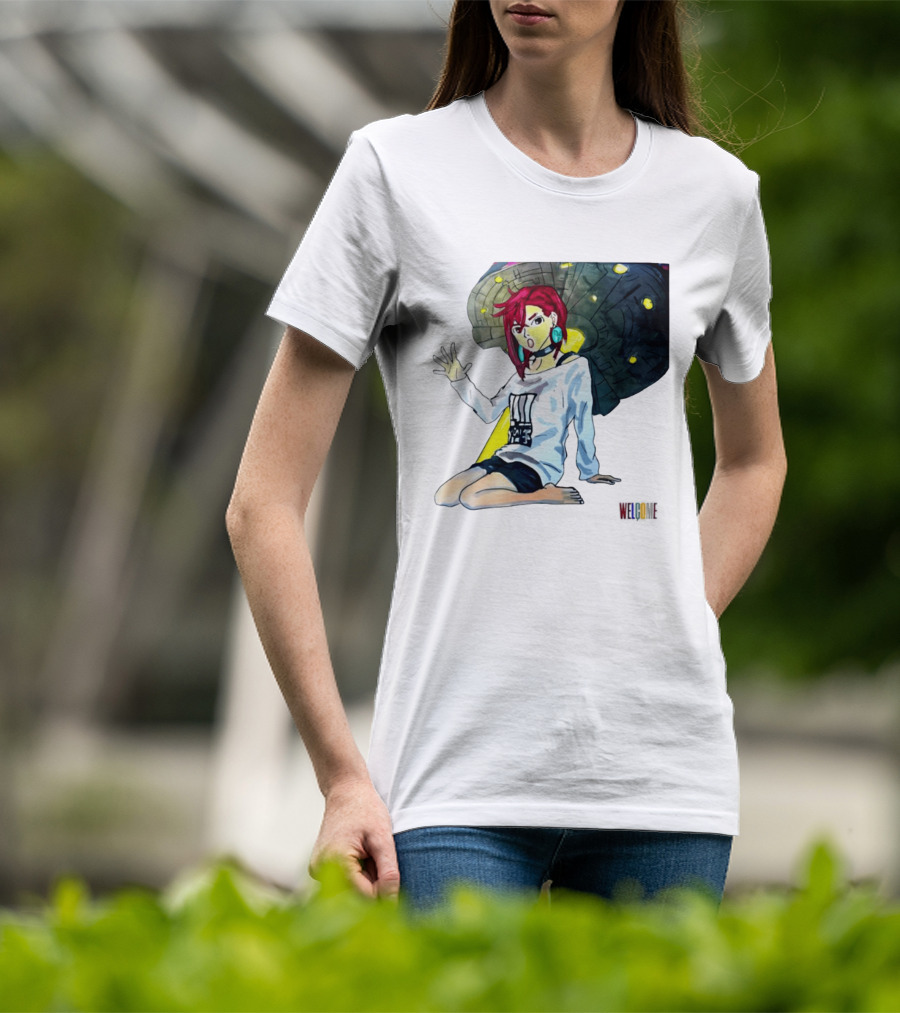 Ayase Momo UFO Anime Welcome T-Shirt