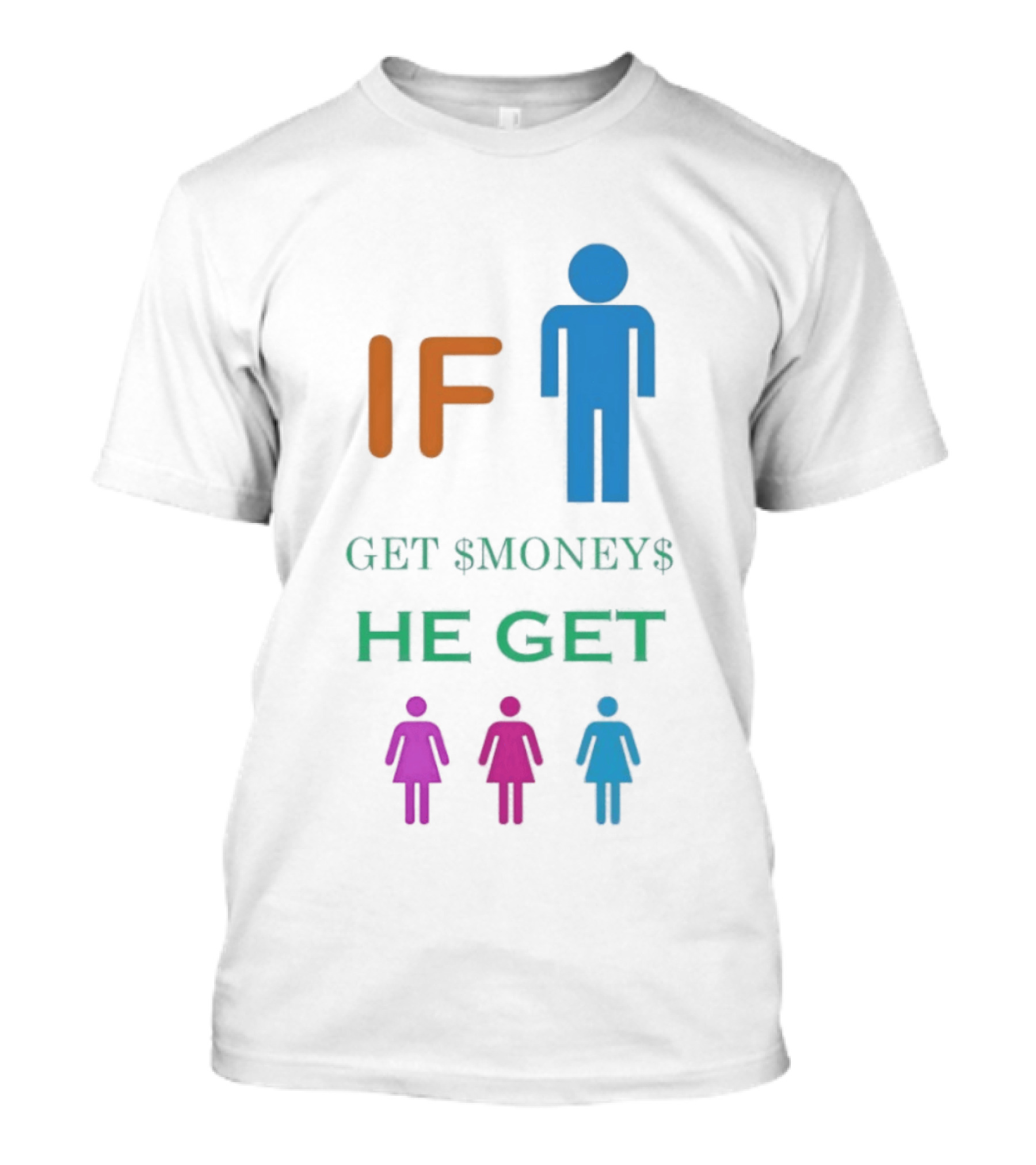IF Get $Money$ He Get T-Shirt