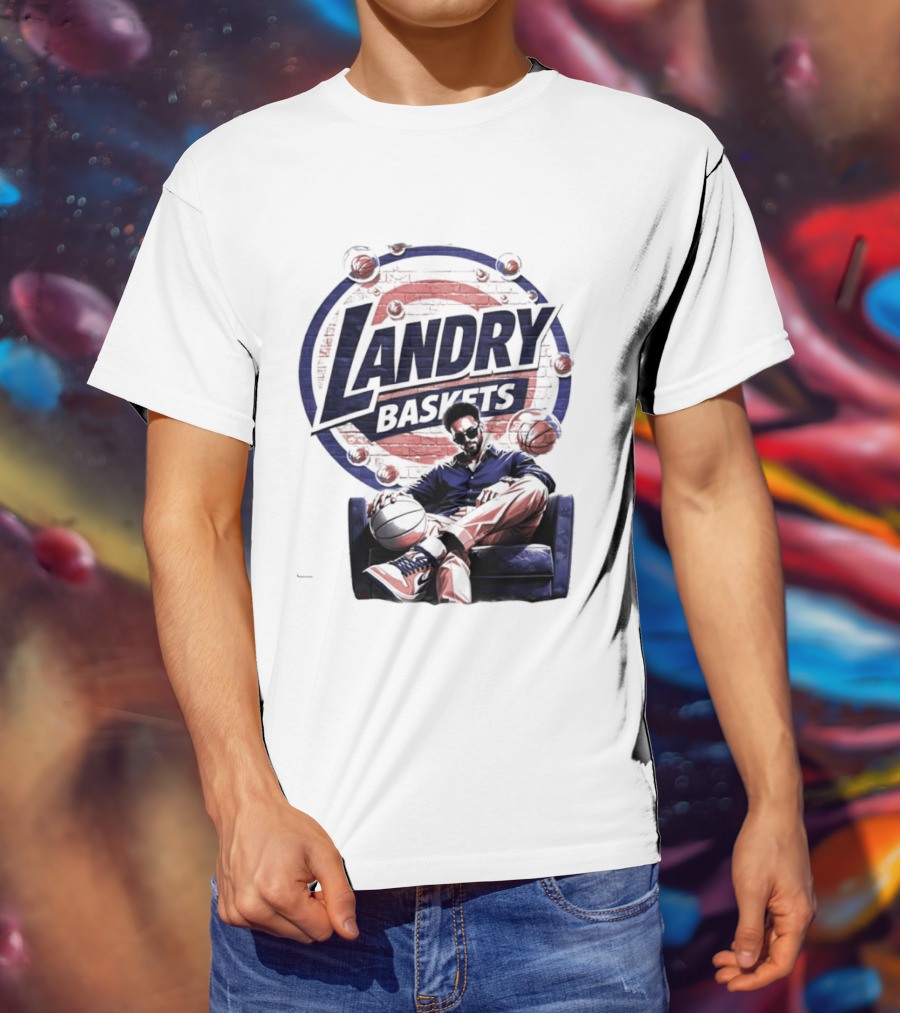 Landry Fields NBA New York Knicks Landry Baskets Basketball T-Shirt
