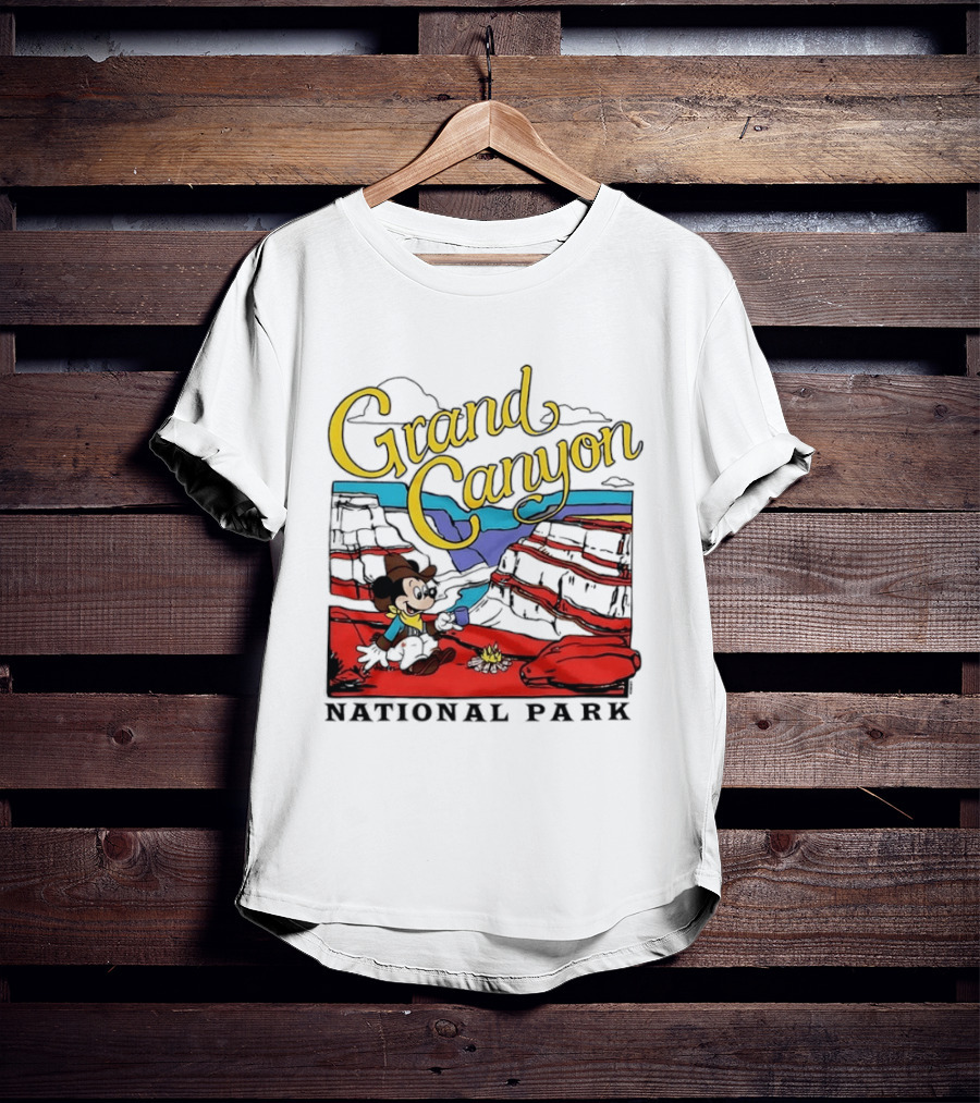 Grand Canyon National Park Mickey Mouse Adventure T-Shirt