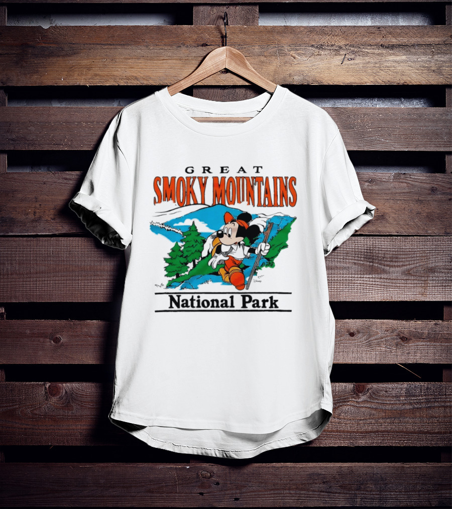 Mickey Mouse Great Smoky Mountains National Park Adventure T-Shirt