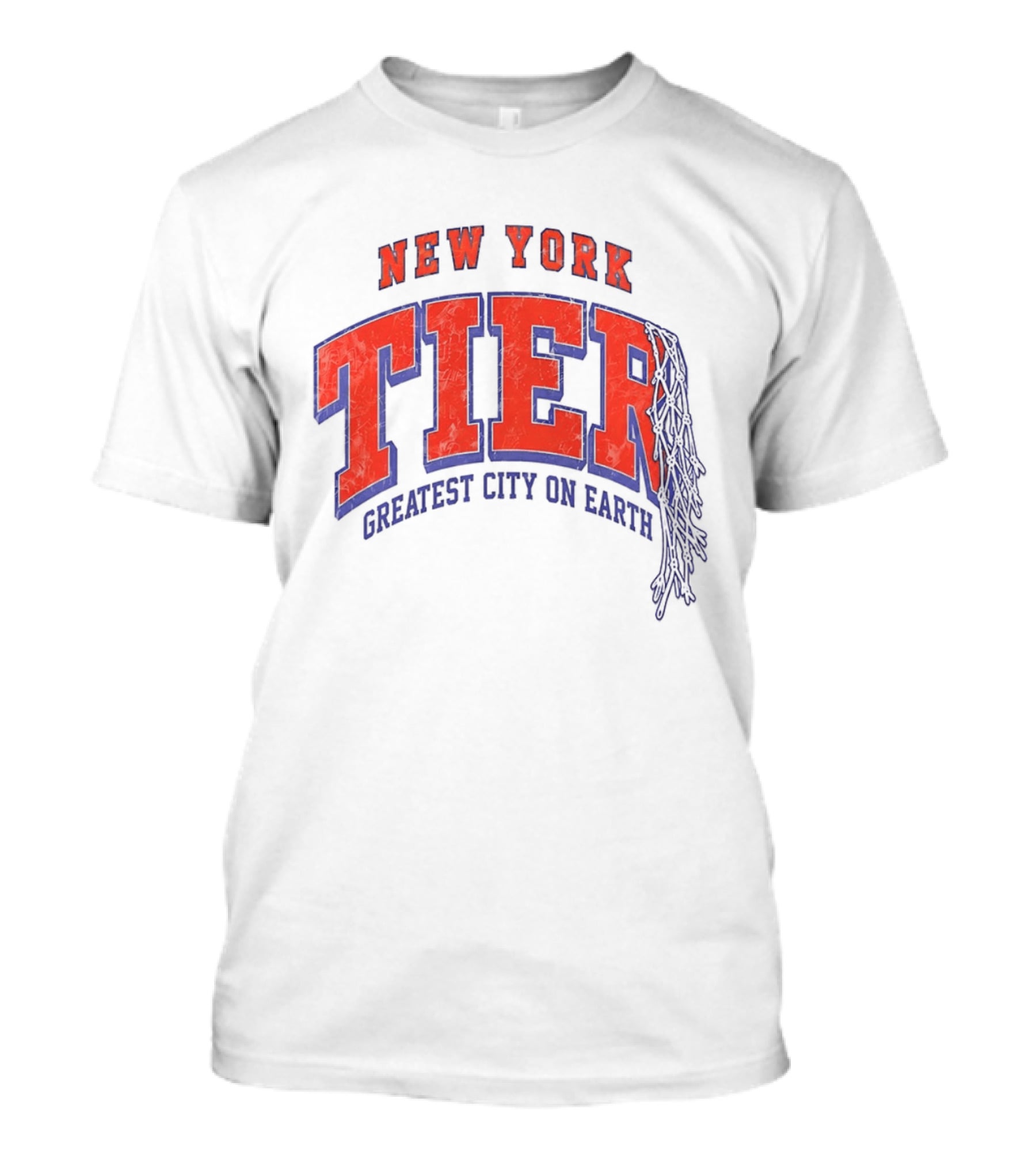 New York Tier Greatest City On Earth Knicks NBA T-Shirt