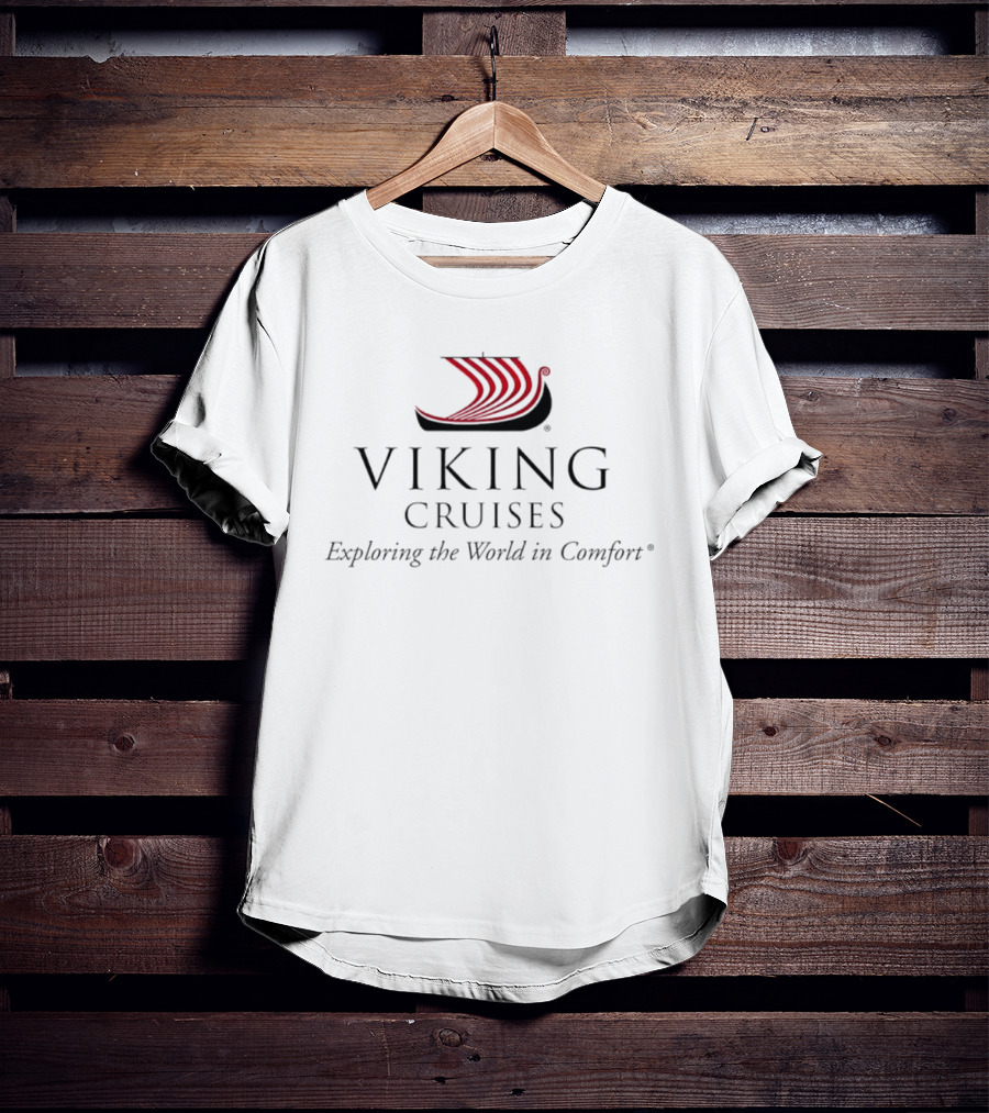 Viking Cruises Exploring The World In Comfort Nordic Ship T-Shirt