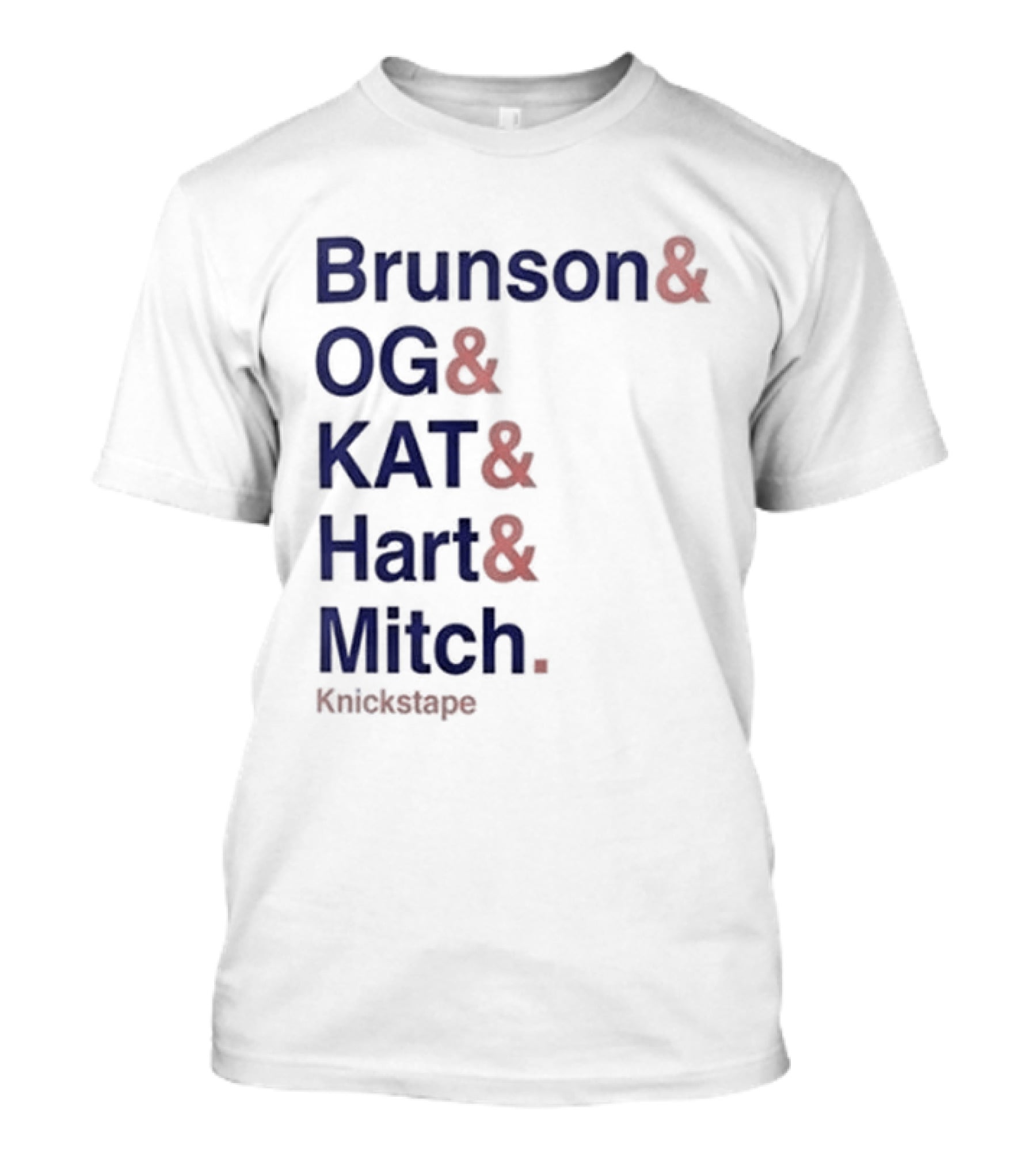 Timothee Chalamet Brunson OG KAT Hart Mitch KnicksTape T-Shirt
