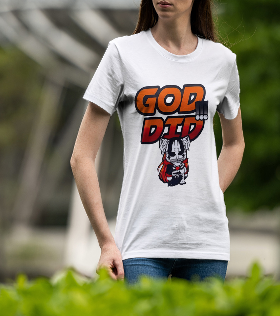 Ichigo Kurosaki God Did Bleach Anime Chibi T-Shirt