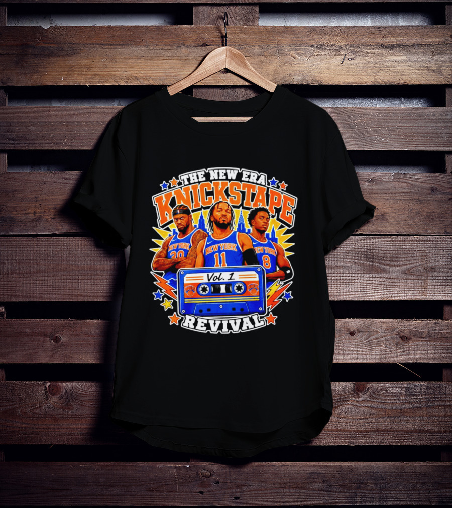 New York Knicks The New Era Knickstape Vol 1 Revival T-Shirt
