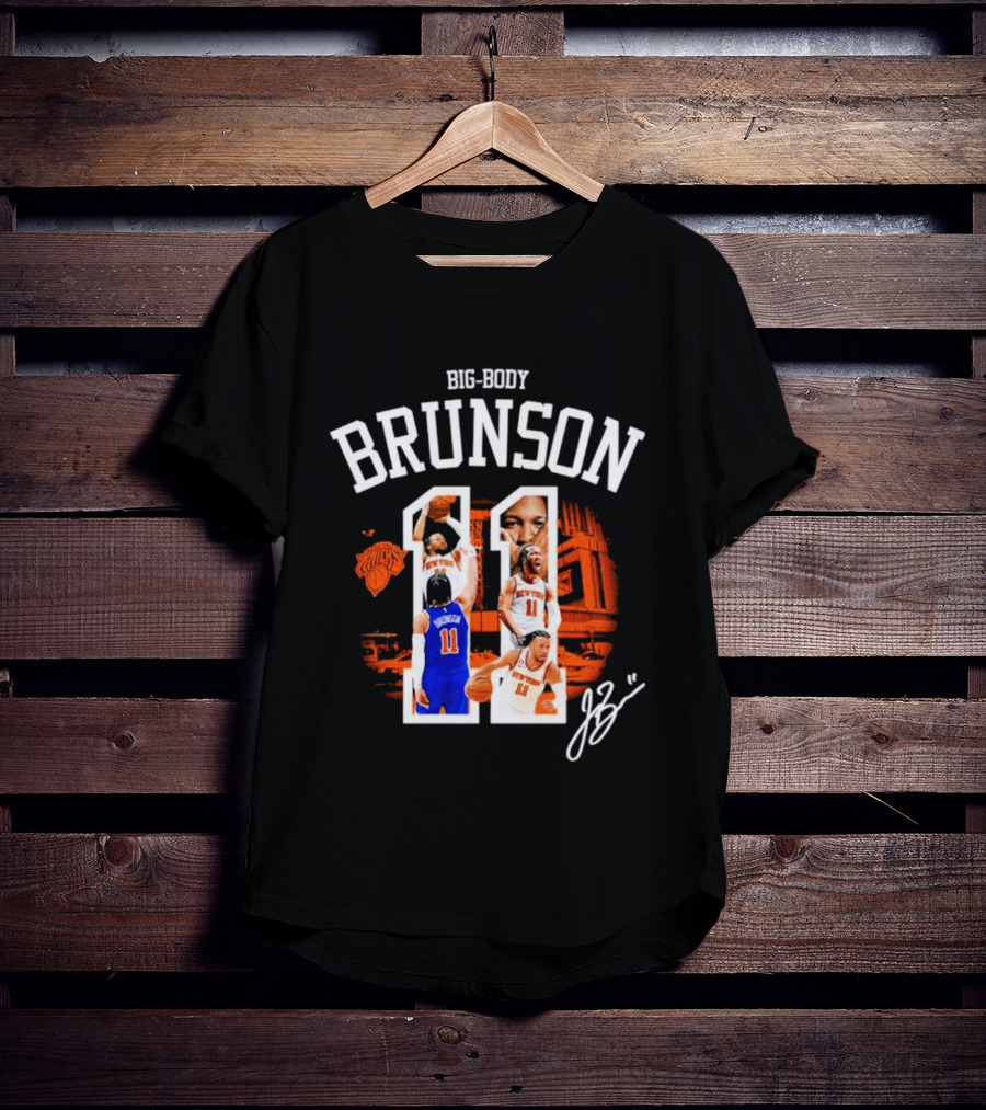 Big Body Brunson New York Knicks Basketball 11 T-Shirt