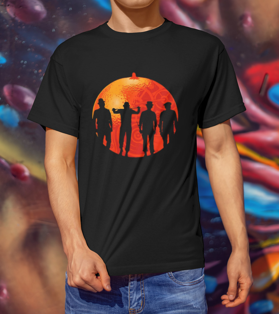 A Work Orange The Droogs Silhouettes Orange Gang T-Shirt