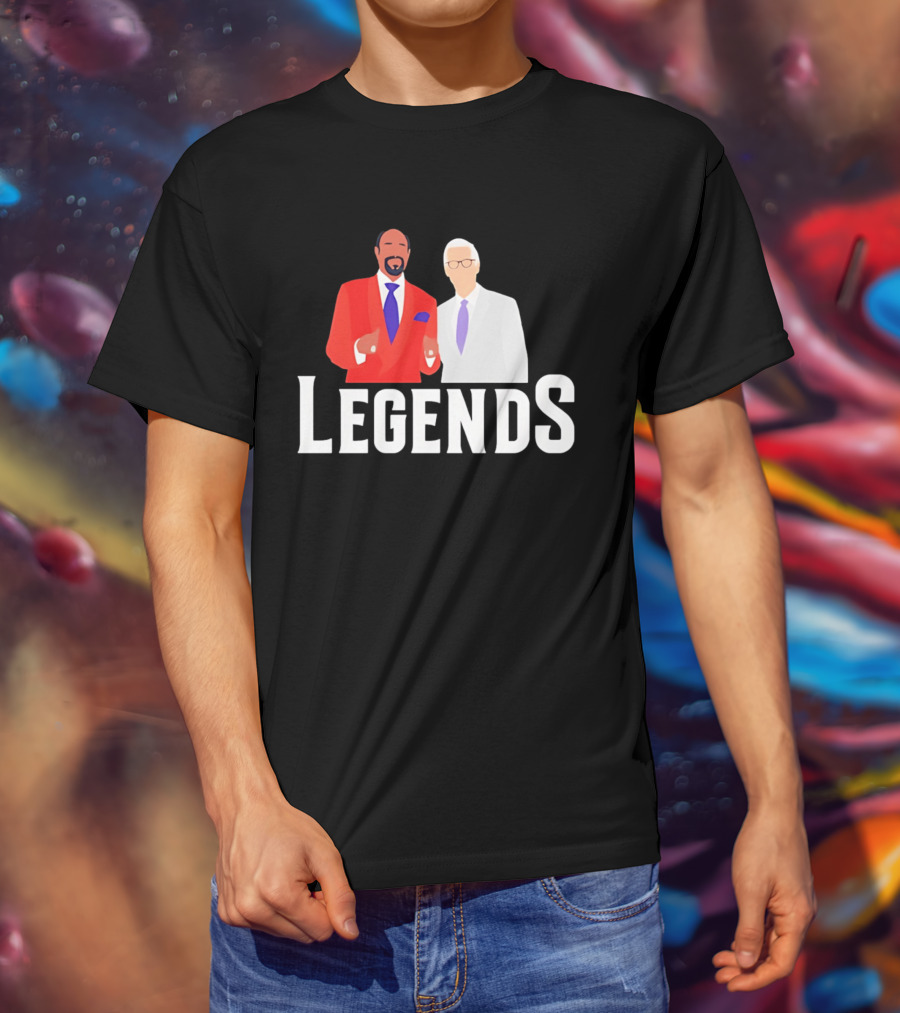 New York Knicks Legends Broadcasters Duo T-Shirt