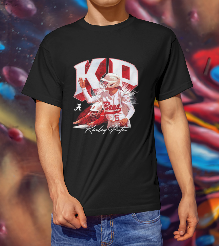 KP Alabama Bama Softball Kinley Pate NCAA Player T-Shirt