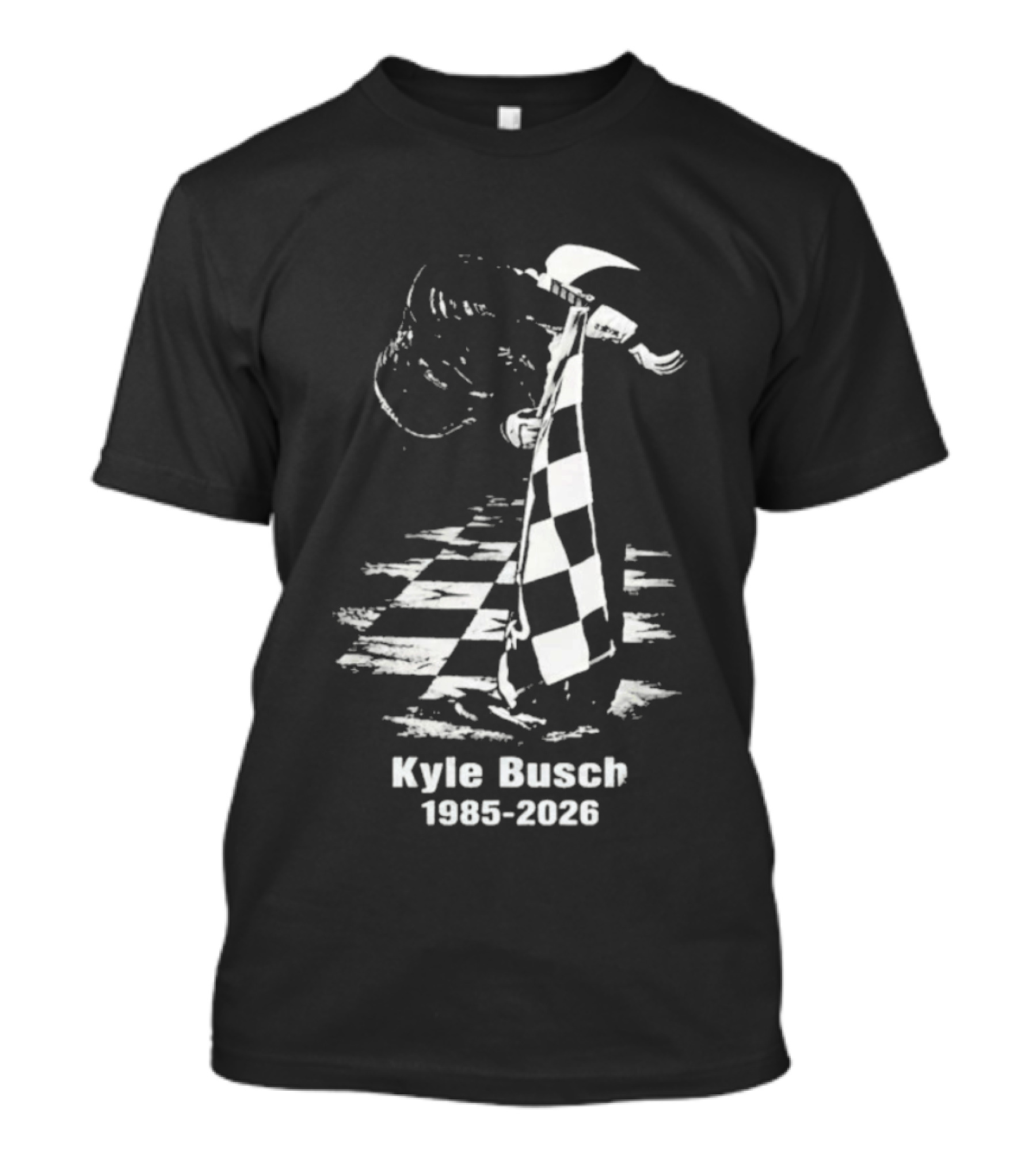 Kyle Busch 1985 2026 Memorial Rowdy Legend T-Shirt