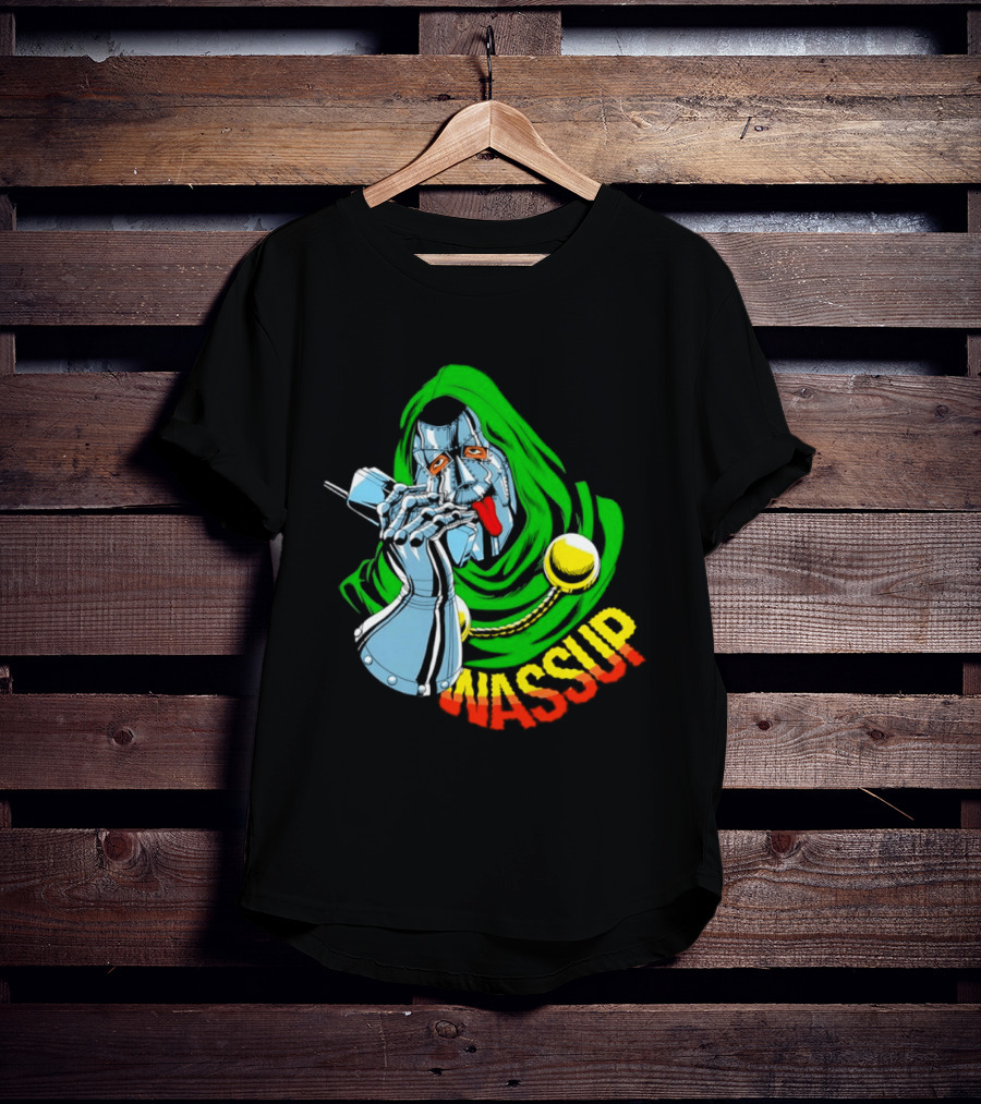 Wassup Doctor Doom Iconic Supervillain T-Shirt