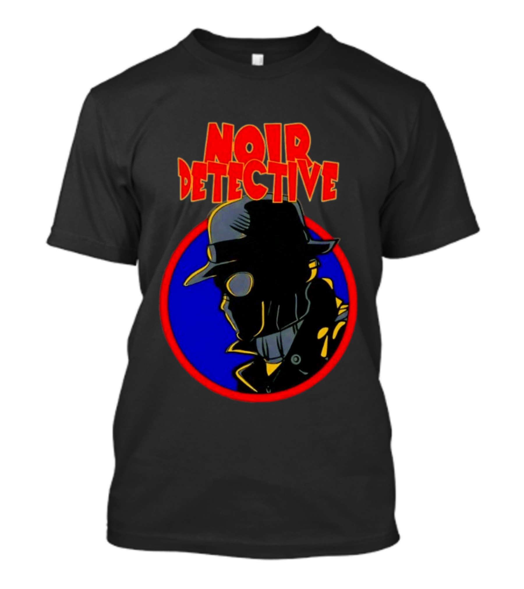 Noir Detective Private Investigator Mystery Solver T-Shirt