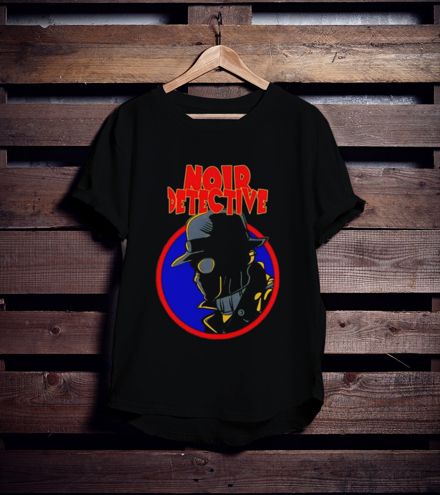 Noir Detective Private Investigator Mystery Solver T-Shirt
