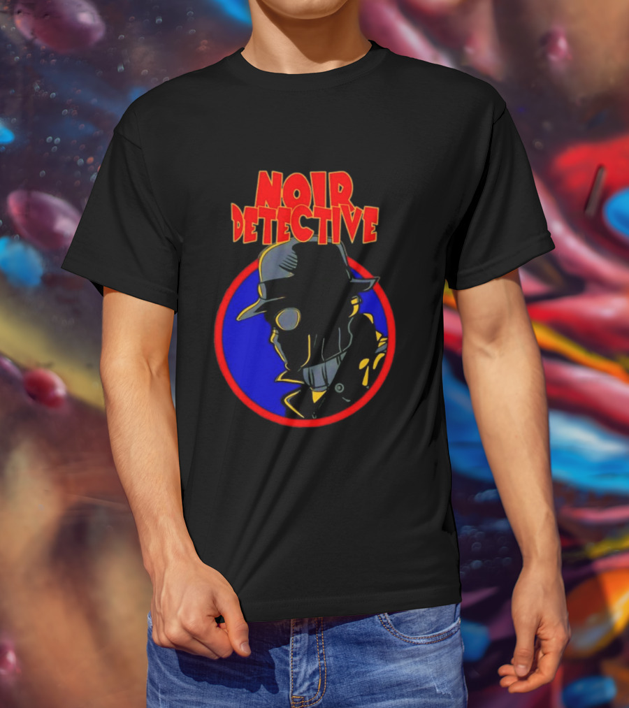 Noir Detective Private Investigator Mystery Solver T-Shirt