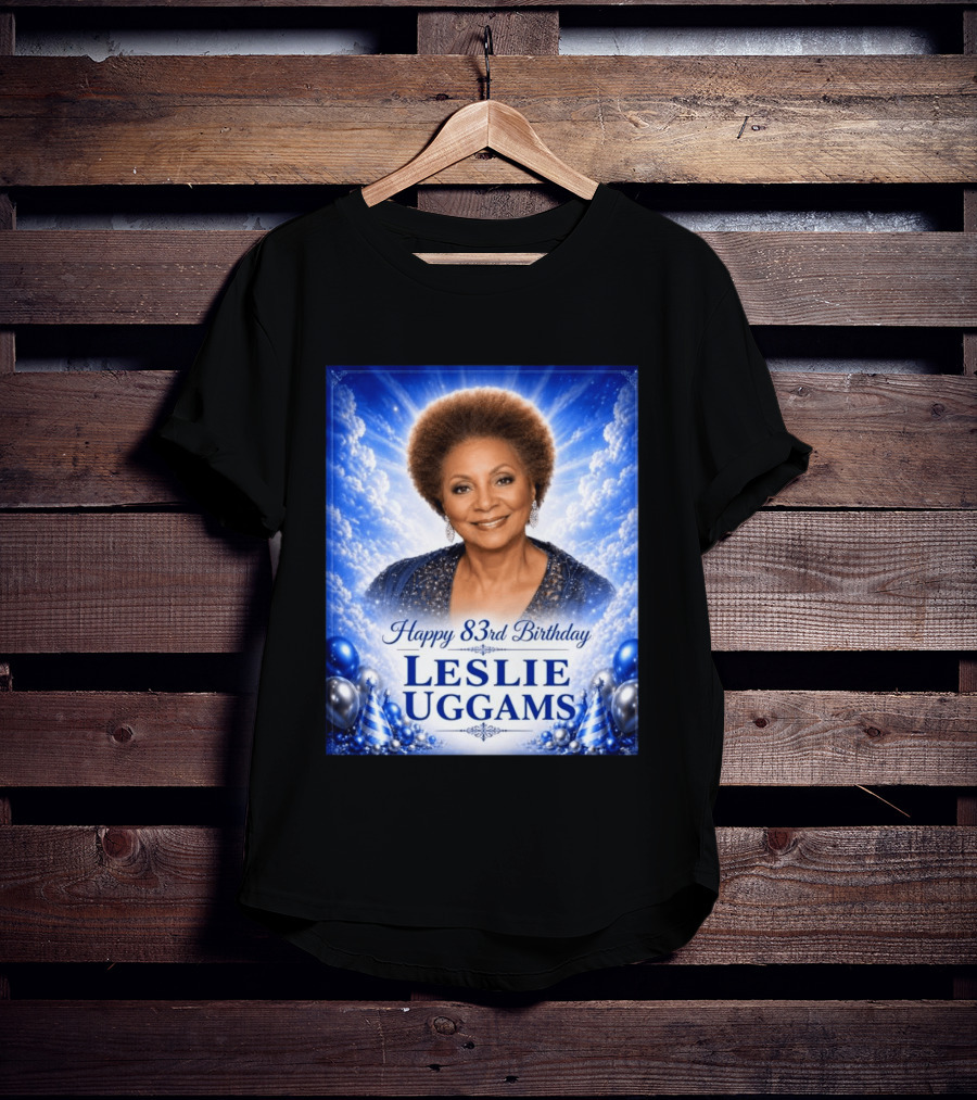 Happy 83rd Birthday Leslie Uggams Celebration T-Shirt