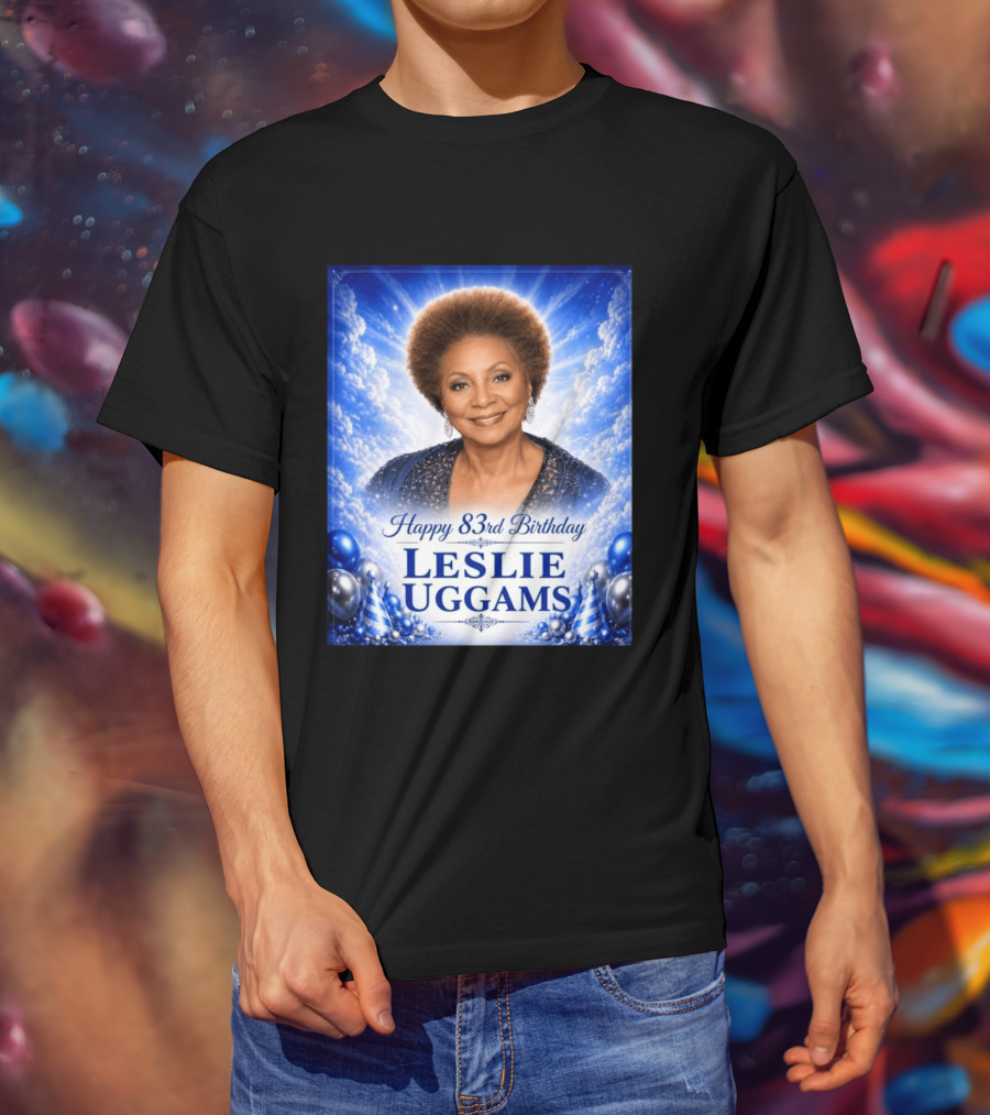 Happy 83rd Birthday Leslie Uggams Celebration T-Shirt