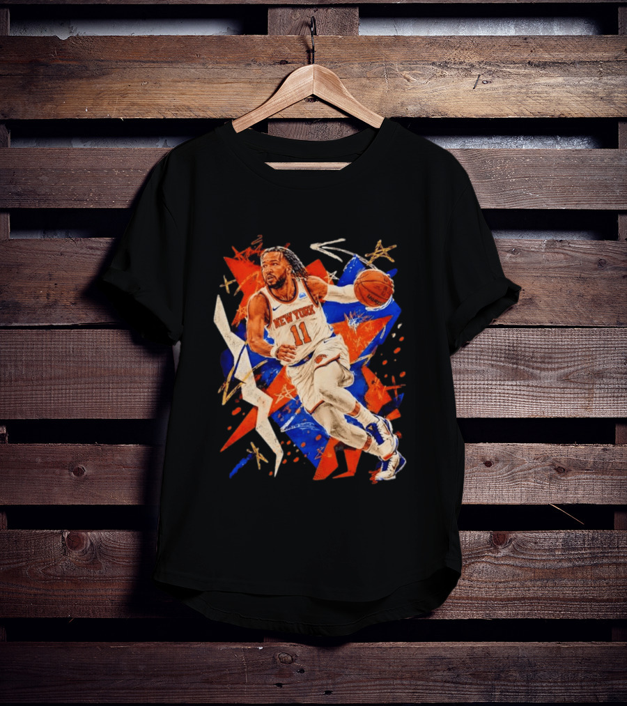 Jalen Brunson New York Knicks 11 Basketball T-Shirt