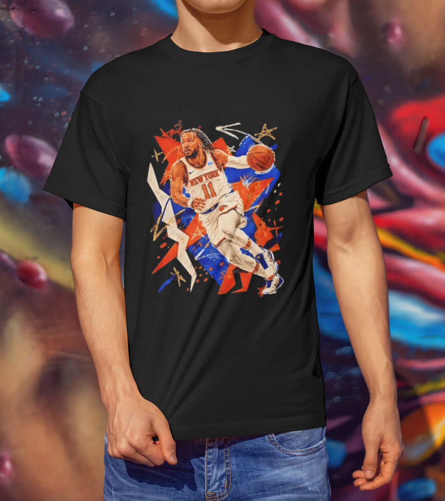 Jalen Brunson New York Knicks 11 Basketball T-Shirt