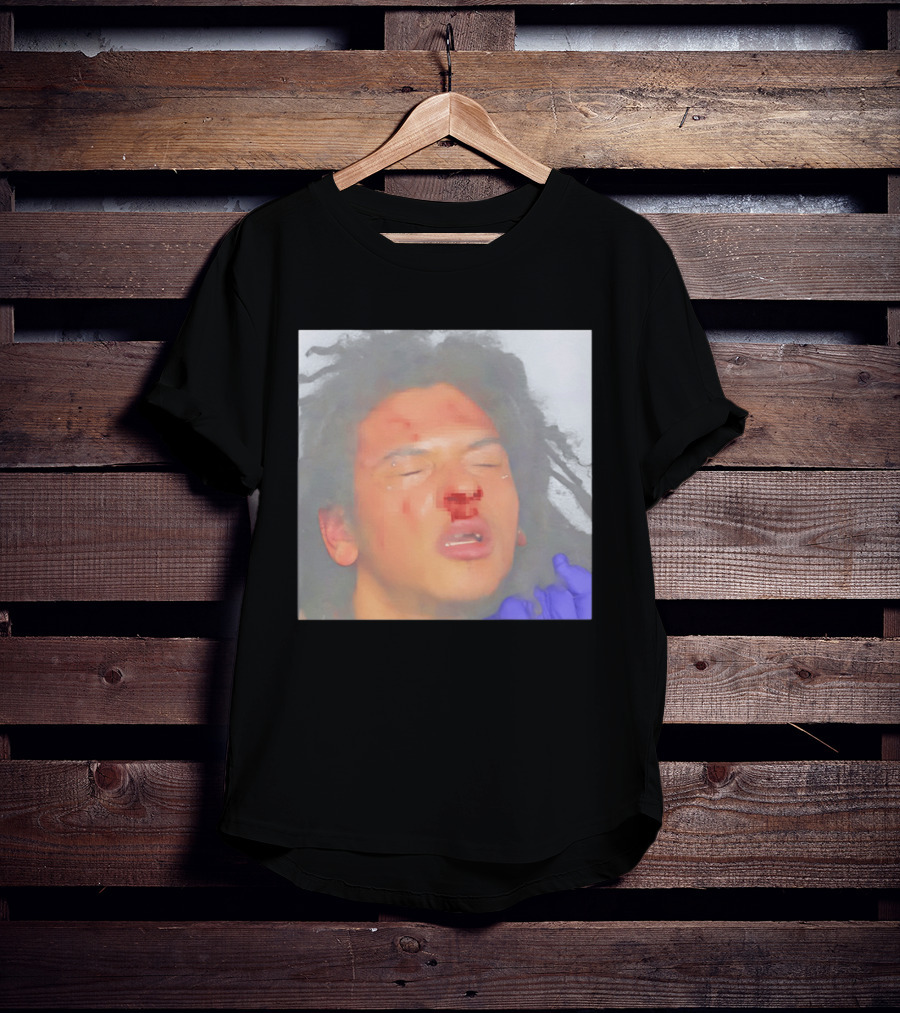 John Doe Unknown Player Generic Team Bloody Face T-Shirt