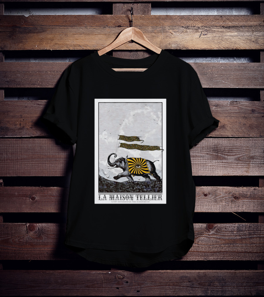 La Maison Tellier La CLEF Saint Germain En Laye Le Samedi 6 Juin 2026 Elephant T-Shirt