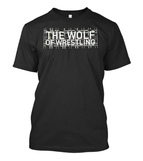The Wolf Of Wrestling Grid T-Shirt