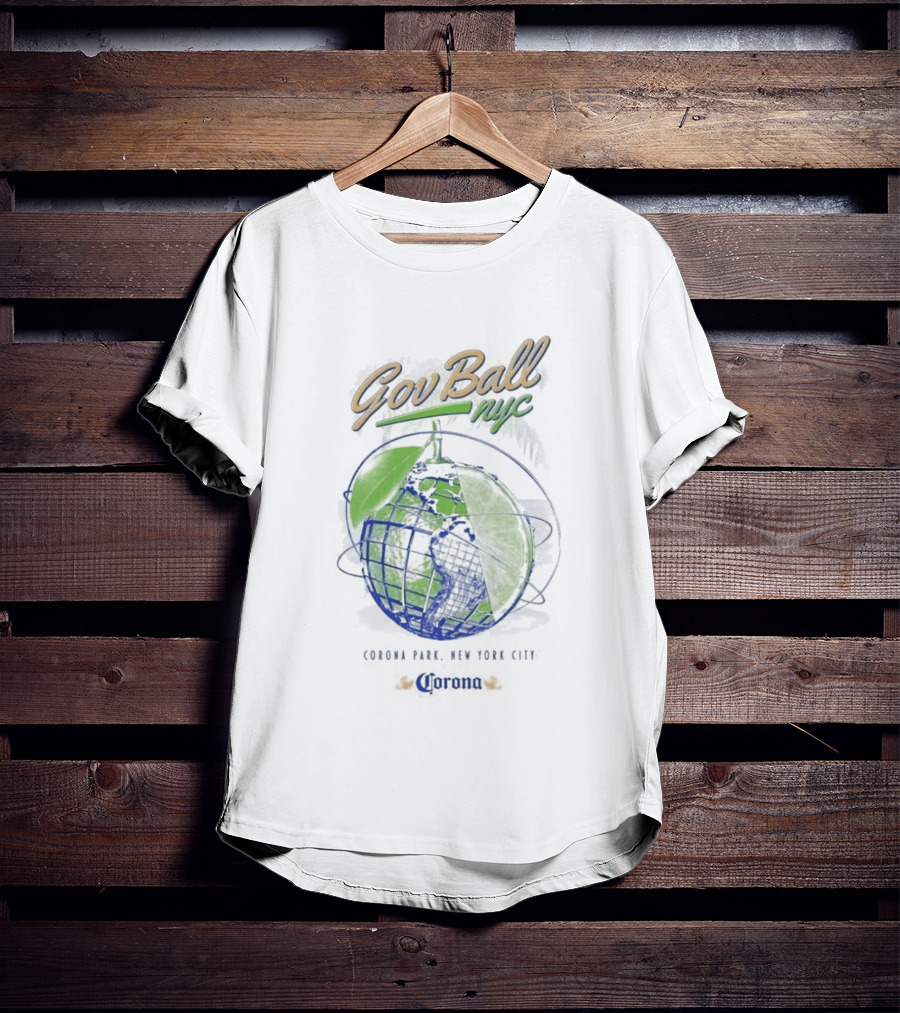Gov Ball 2026 New York City June 5 7 Corona Festival T-Shirt
