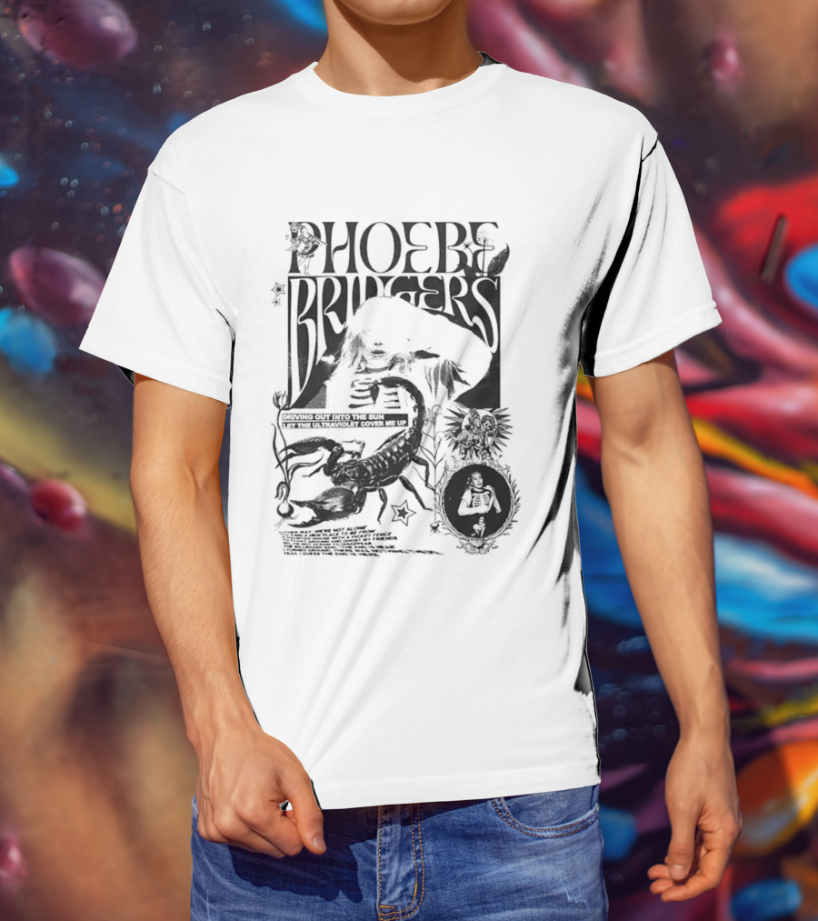 Phoebe Bridgers Ultraviolet Sun Driving Let The Cover T-Shirt
