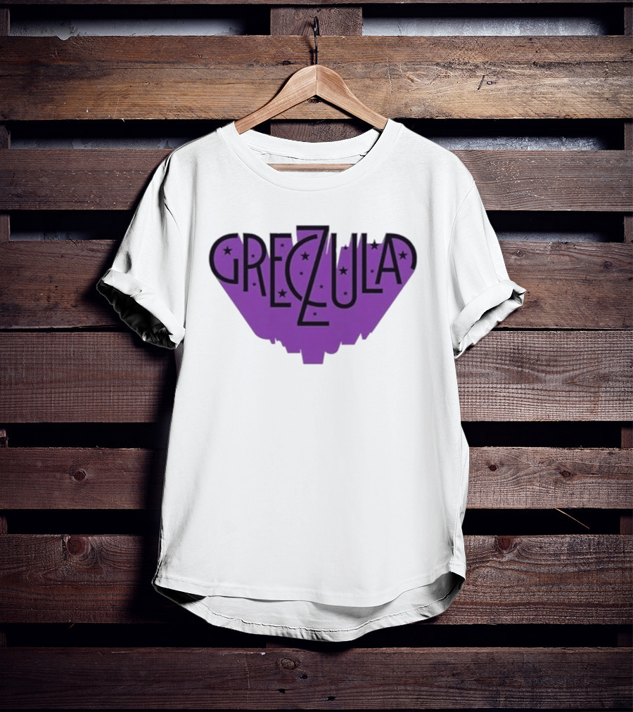 Greczula Starry Purple Tour 2026 Font T-Shirt