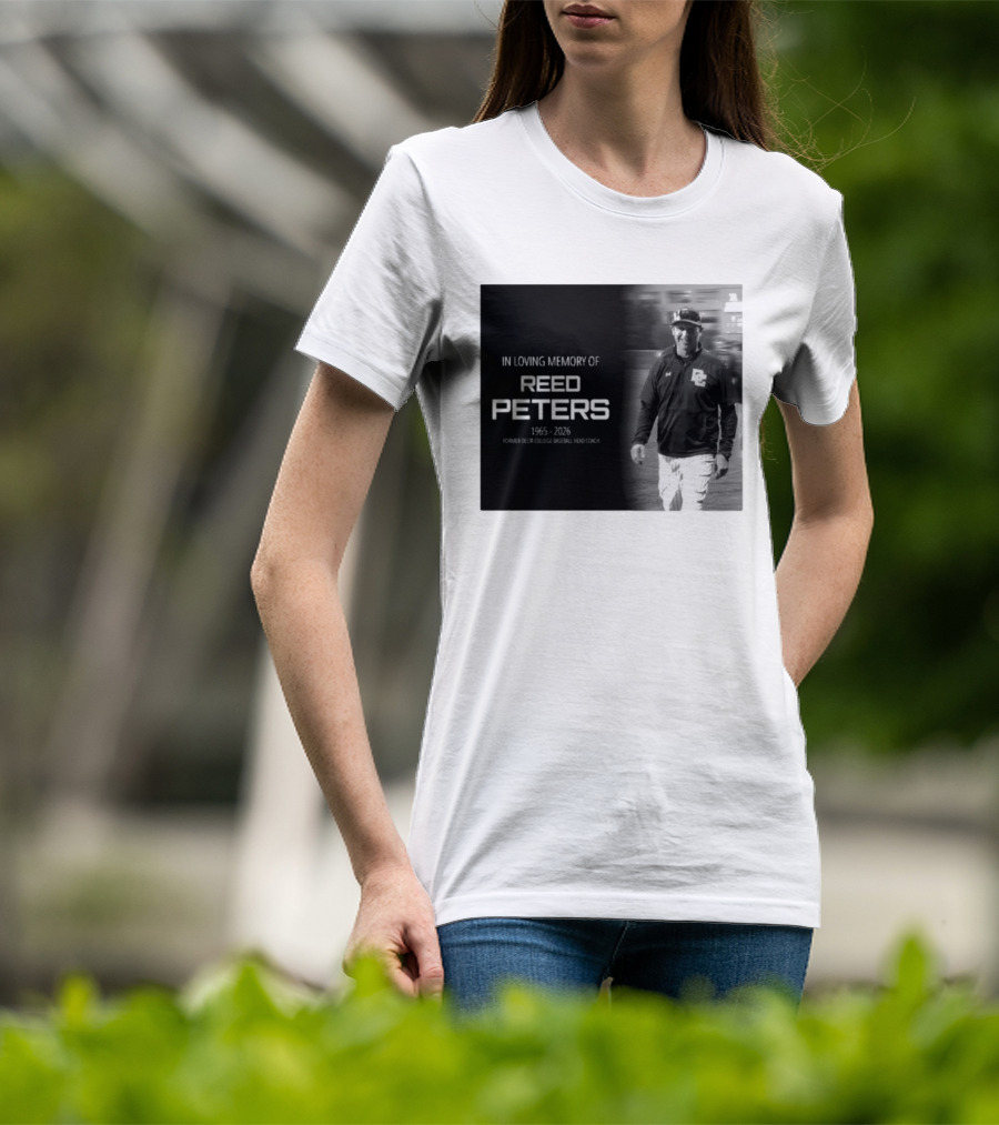 In Loving Memory Of Reed Peters 1965 2026 Former Delta College Baseball Head Coach Dc T-Shirt