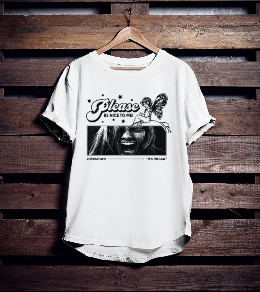 Please Be Nice To Me Fairy Kurtis Conner PBNTM Screaming T-Shirt
