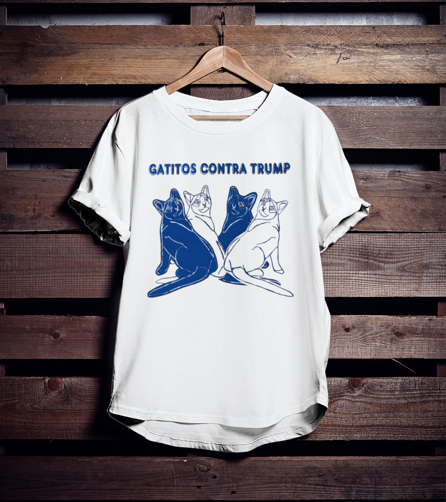 Gatitos Contra Trump Sphynx Cats T-Shirt