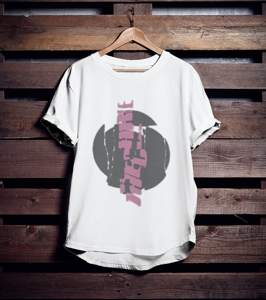 The Cure Vertical Festival Summer 2026 Black And Pink T-Shirt