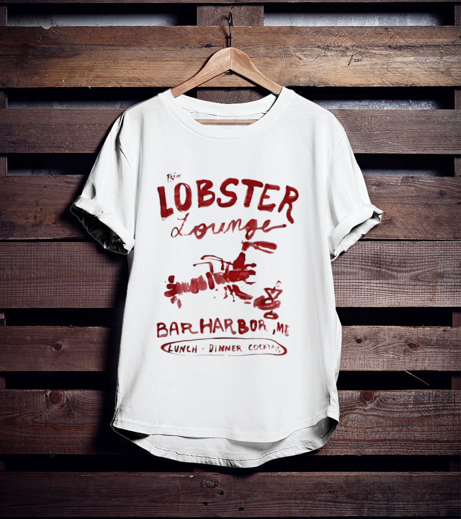 The Lobster Lounge Bar Harbor ME Lunch Dinner Cocktails T-Shirt