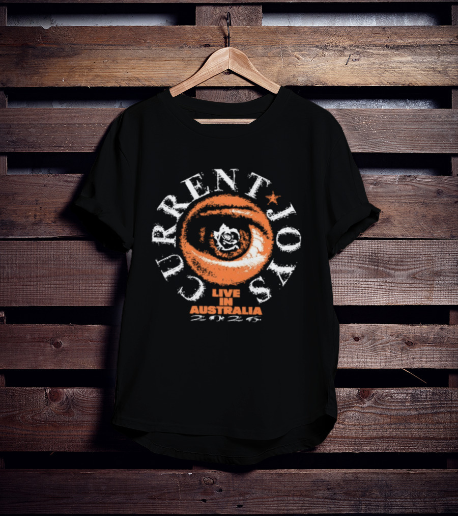 Current Joys Eye Live In Australia 2026 Two Sided T-Shirt
