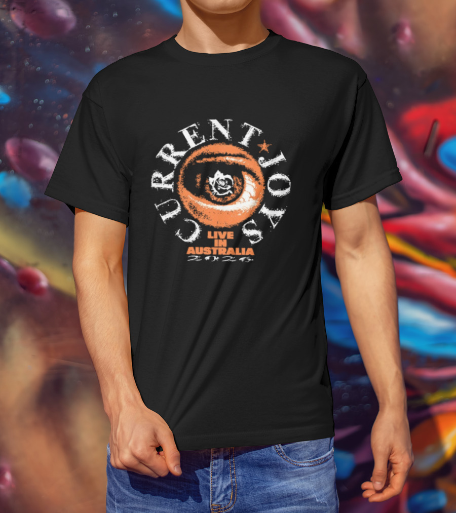 Current Joys Eye Live In Australia 2026 Two Sided T-Shirt