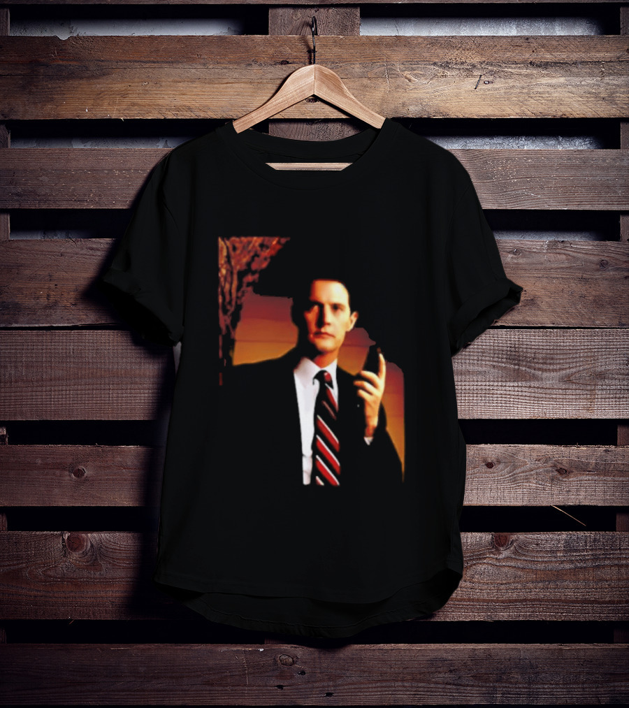 Dale Cooper Twin Peaks Iconic Red Room Aesthetic T-Shirt