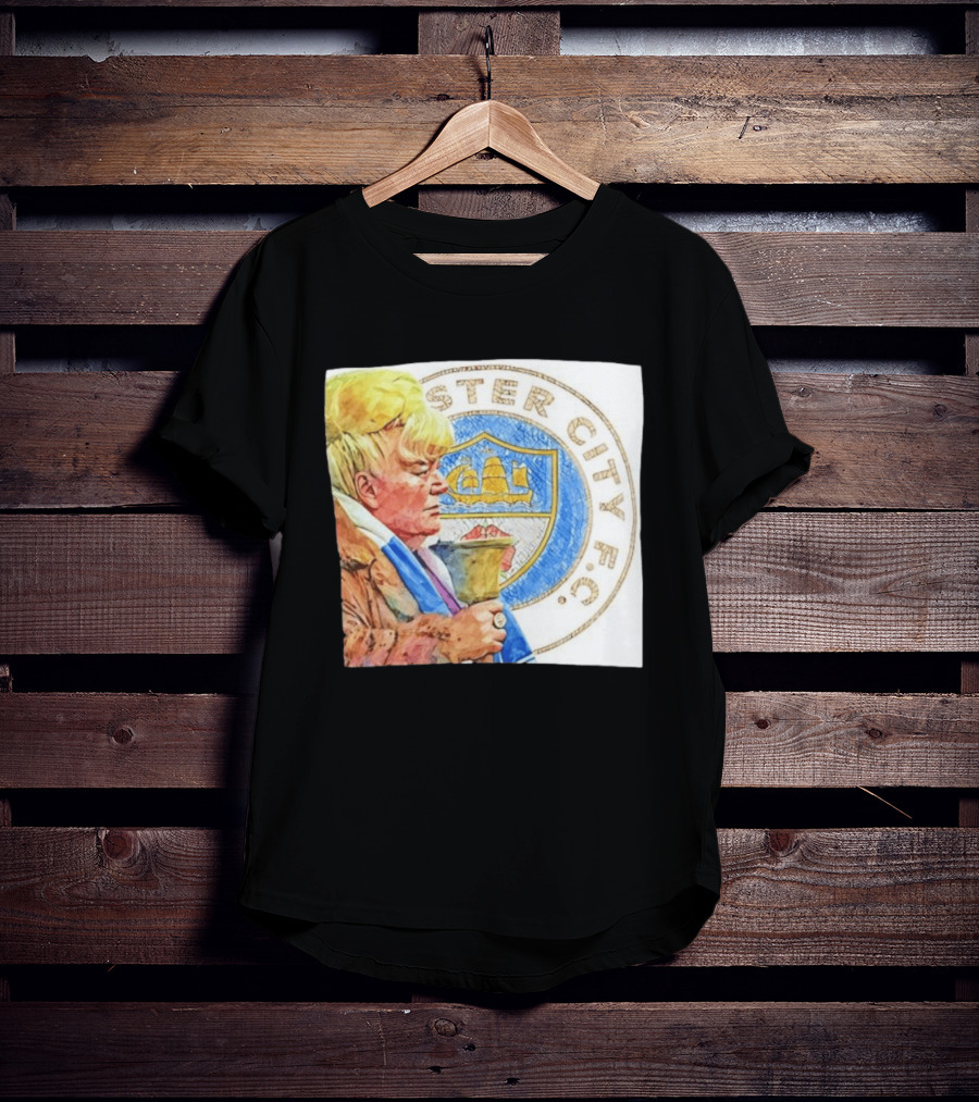 Helen The Bell Manchester City FC Icon With Fan And Club T-Shirt