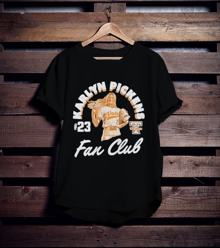 Karlyn Pickens #23 Tennessee Lady Vols Fan Club T-Shirt
