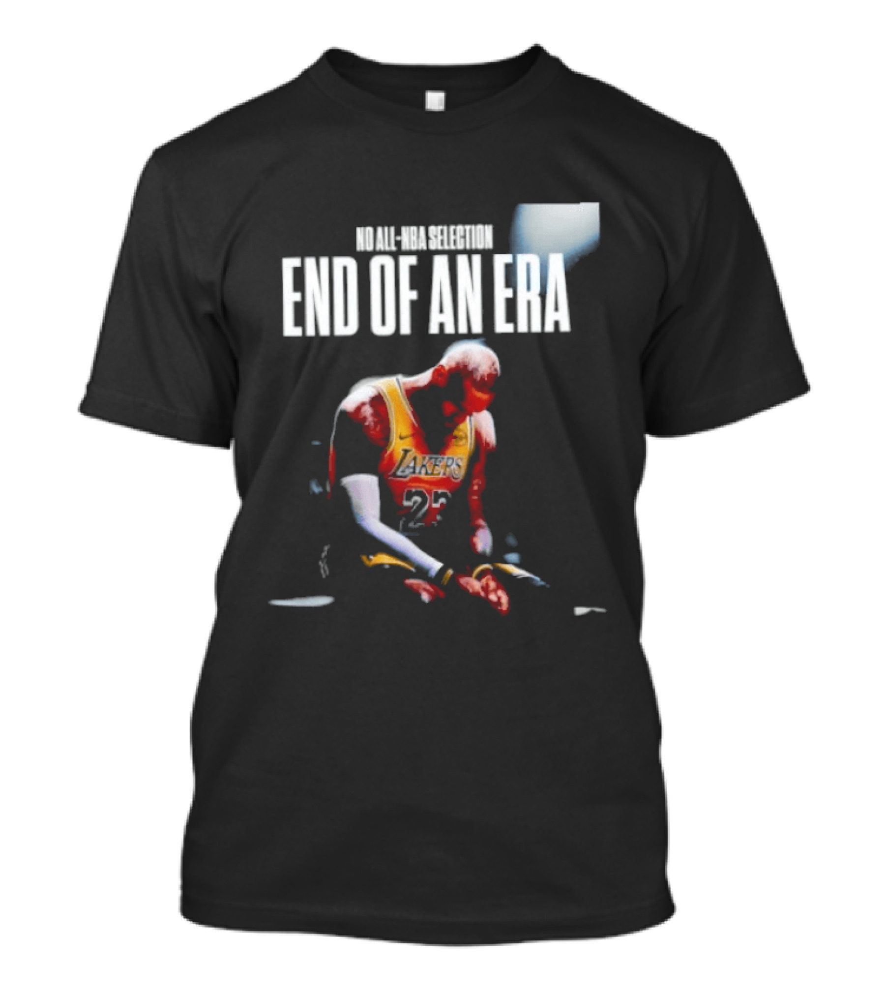 LeBron James End Of An Era NBA Lakers 23 T-Shirt