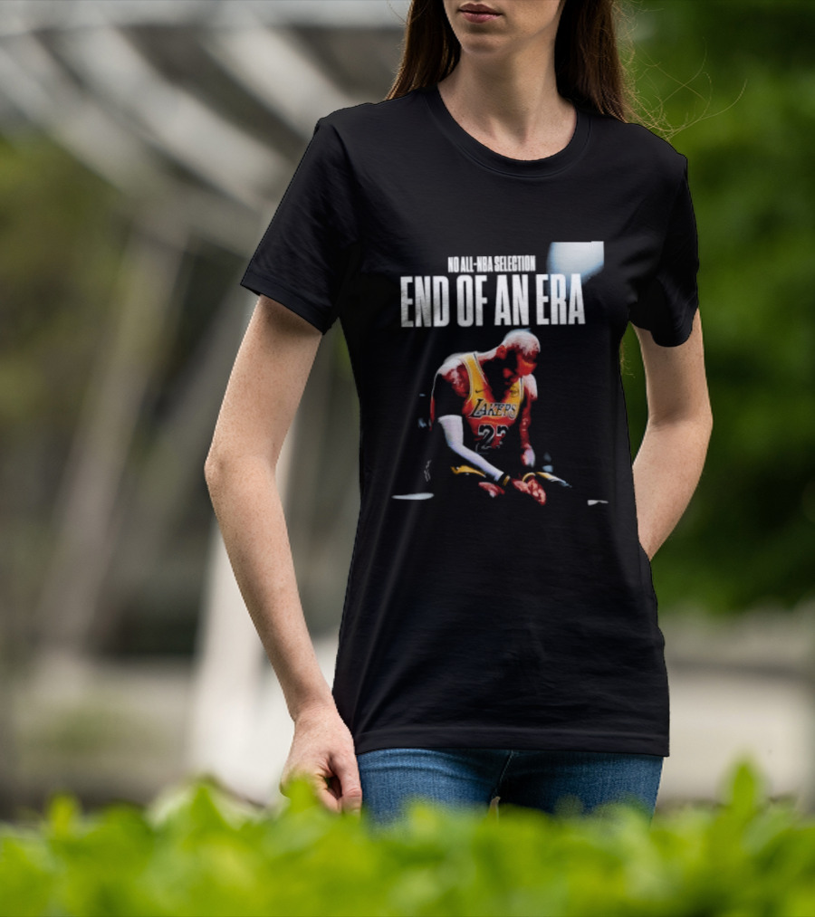 LeBron James End Of An Era NBA Lakers 23 T-Shirt
