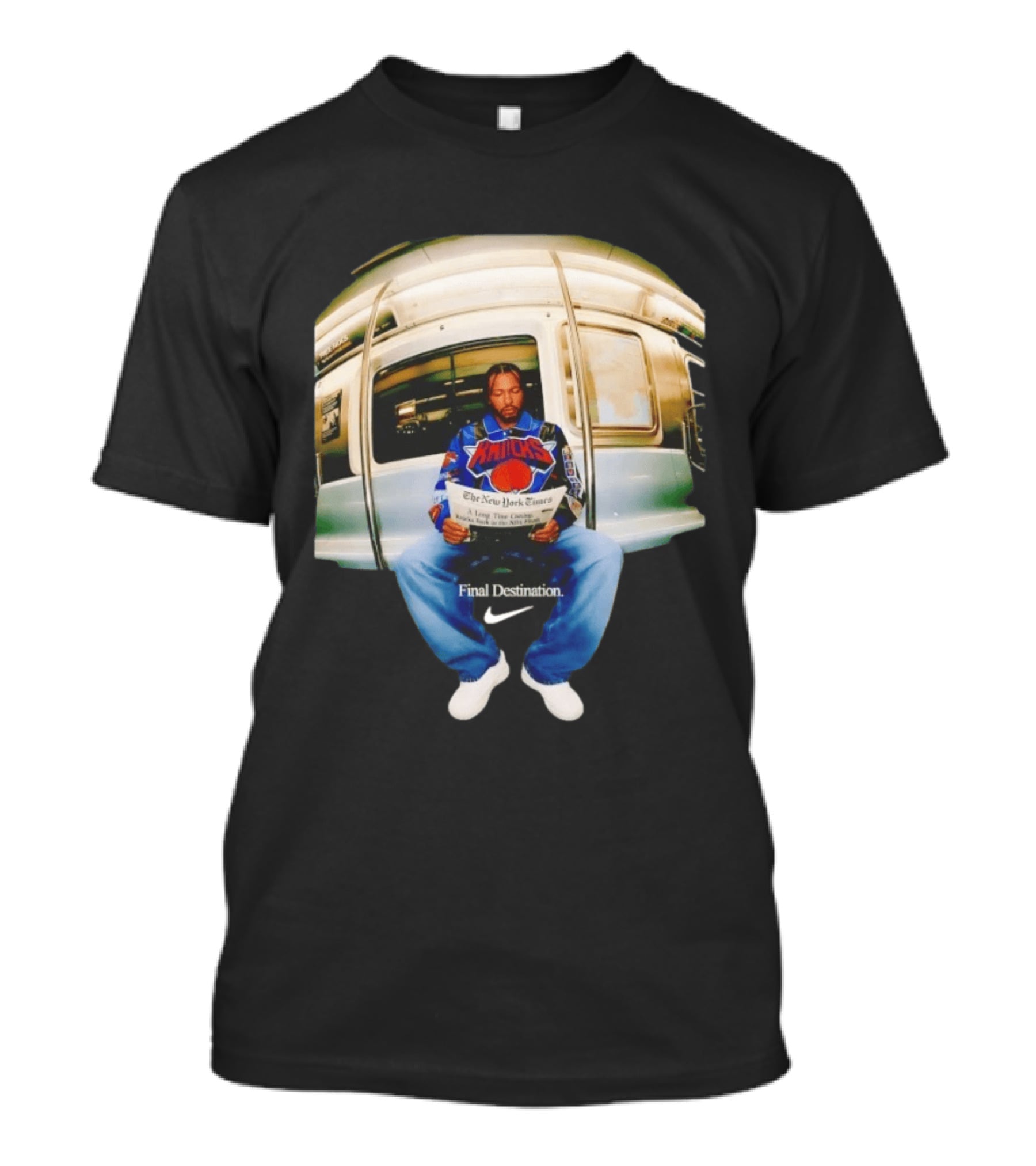 Jalen Brunson New York Knicks Final Destination Nike Edition T-Shirt