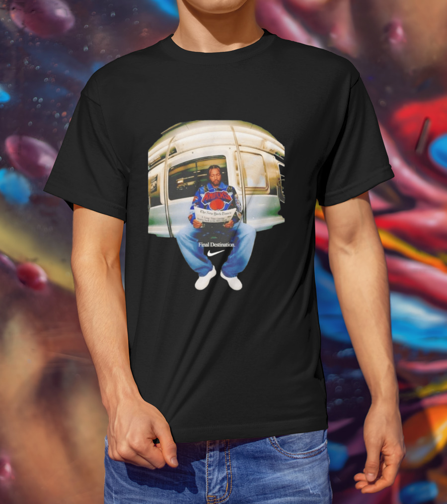 Jalen Brunson New York Knicks Final Destination Nike Edition T-Shirt