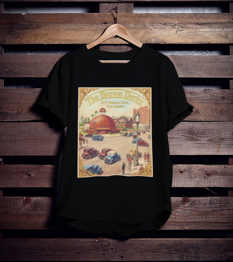 The Brown Derby 3377 Wilshire Blvd Los Angeles T-Shirt