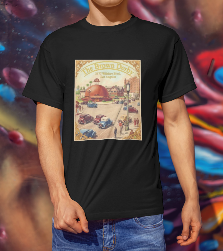 The Brown Derby 3377 Wilshire Blvd Los Angeles T-Shirt