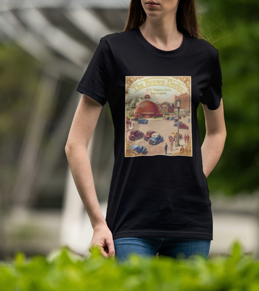 The Brown Derby 3377 Wilshire Blvd Los Angeles T-Shirt
